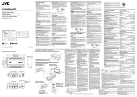 Notice JVC KSDR2104DBT Récepteur audio-vidéo