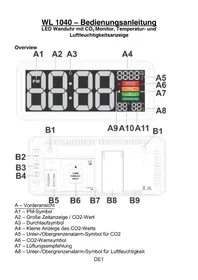 Notice TECHNOLINE WL 1040 Contrôle climatique