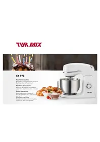 Notice Turmix CX 970 Robot ménager
