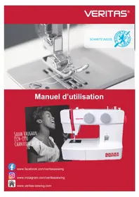 Notice VERITAS SARAH Machine à coudre