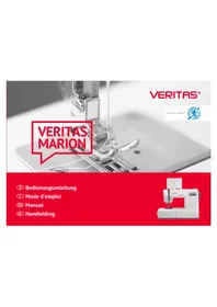 Notice VERITAS MARION Machine à coudre