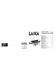 Notice LAICA VT3205 Staubsauger