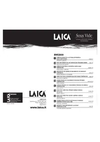 Notice LAICA SVC200 Ofen