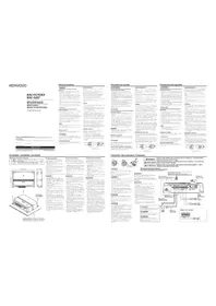 Notice KENWOOD PW1221 Amplificateur audio