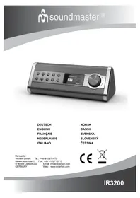 Notice Soundmaster IR3200 Radio