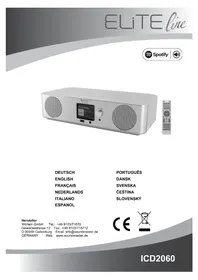 Notice Soundmaster ICD2060 Sistema hi-fi