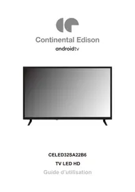 CONTINENTAL EDISON CELED32SA22B6 - Moniteur