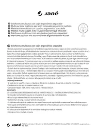 Notice JANE REVERSIBLE UNIVERSAL MATTRESS PAD Produits bébés