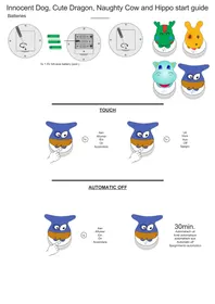 Notice ALECTO CUTE DRAGON Lampe de nuit