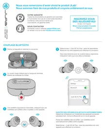 Notice JLab GO AIR POP Bouchon d'oreille