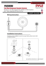 Notice Pyle PSBV28HB Haut-parleur