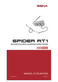 Notice Sena SPIDER RT1 Casque