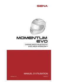 Notice Sena MOMENTUM EVO Casque moto