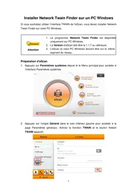 Notice PLUSTEK ESCAN A350 Scanner