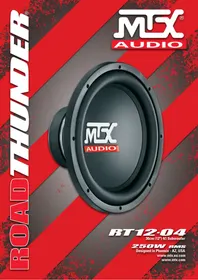 Notice MTX Audio RT1204 Caisson de basses