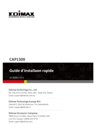 Notice Edimax CAP1300 Point d'accès