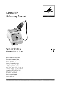 Notice Monacor SIC520ROHS Machine de soudure