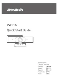 Notice AVERMEDIA PW515 Video conferencing system