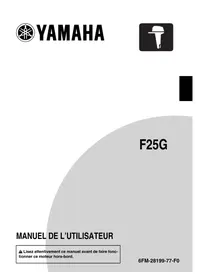 YAMAHA F25G (2022) - Moteur hors-bord
