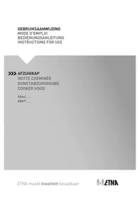 Notice ETNA AB691RVS Hotte aspirante