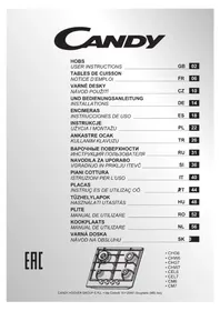Notice CANDY CHW6BRAV4WGT Ocak