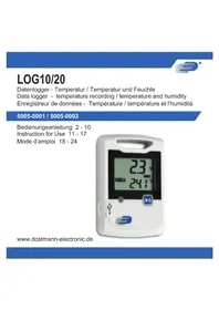 Notice TFA LOG20 Enregistreur de données