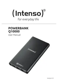 Notice INTENSO Q10000 Batterie portable