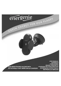 Notice EnerGenie TACHWCQI01 Chargeur téléphone portable