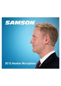 Notice SAMSON DE10 Microphone