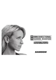 Notice SAMSON SE10 Microphone