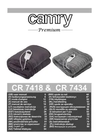 Notice CAMRY CR 7434 Heated blanket/cushion