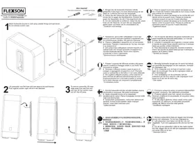Notice Flexson FXSUBB Support des enceintes