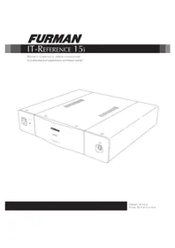 Notice Furman ITREFERENCE 15I Système home cinéma