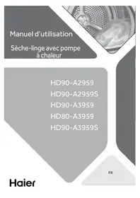 Notice HAIER HD80A3959S Sèche-linge