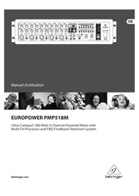 BEHRINGER Europower PMP518M - Mixeur plongeant