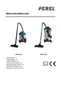 Notice Perel WDC1230 Vacuum Cleaner