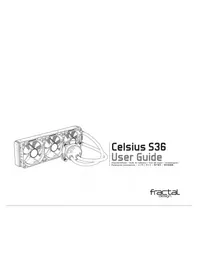Notice Fractal Design CELSIUS S36 Système de refroidissement de matériel informatique
