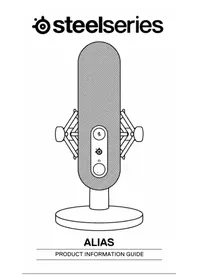 Notice STEELSERIES ALIAS Microphone