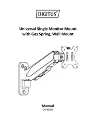 Notice Digitus DA90396 Support mural