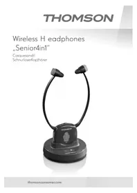 Notice THOMSON WHP6309BT Slúchadlá