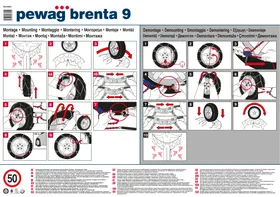 Notice Pewag BRENTA 9 Chaîne à neige
