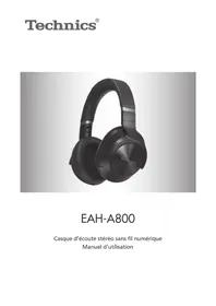 Notice PANASONIC EAHA800 écouteurs