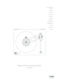 Notice REGA PLANAR 3 50TH ANNIVERSARY EDITION Platine_disque