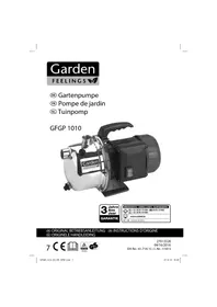 Notice Garden Feelings GFGP 1010 Pompe à eau