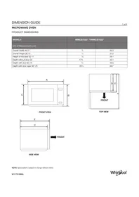 Notice WHIRLPOOL WMCS7022RZ Four micro-onde