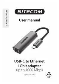 Notice SITECOM AD1005 Hub USB