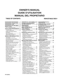 Notice JENN-AIR JDPSS244PL Lavavajillas