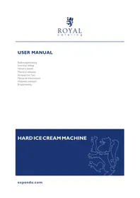 Notice Royal Catering RCHI02 Jégkészítő gép