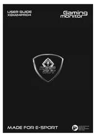 Notice KeepOut XGM27PRO4 Moniteur