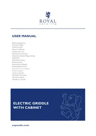 Notice Royal Catering RCEG80700CSG Grilllap